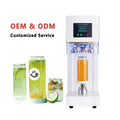 Commercial automatic non-rotating canning machine PET bottle beverage juice can sealing machine, can sealing machine