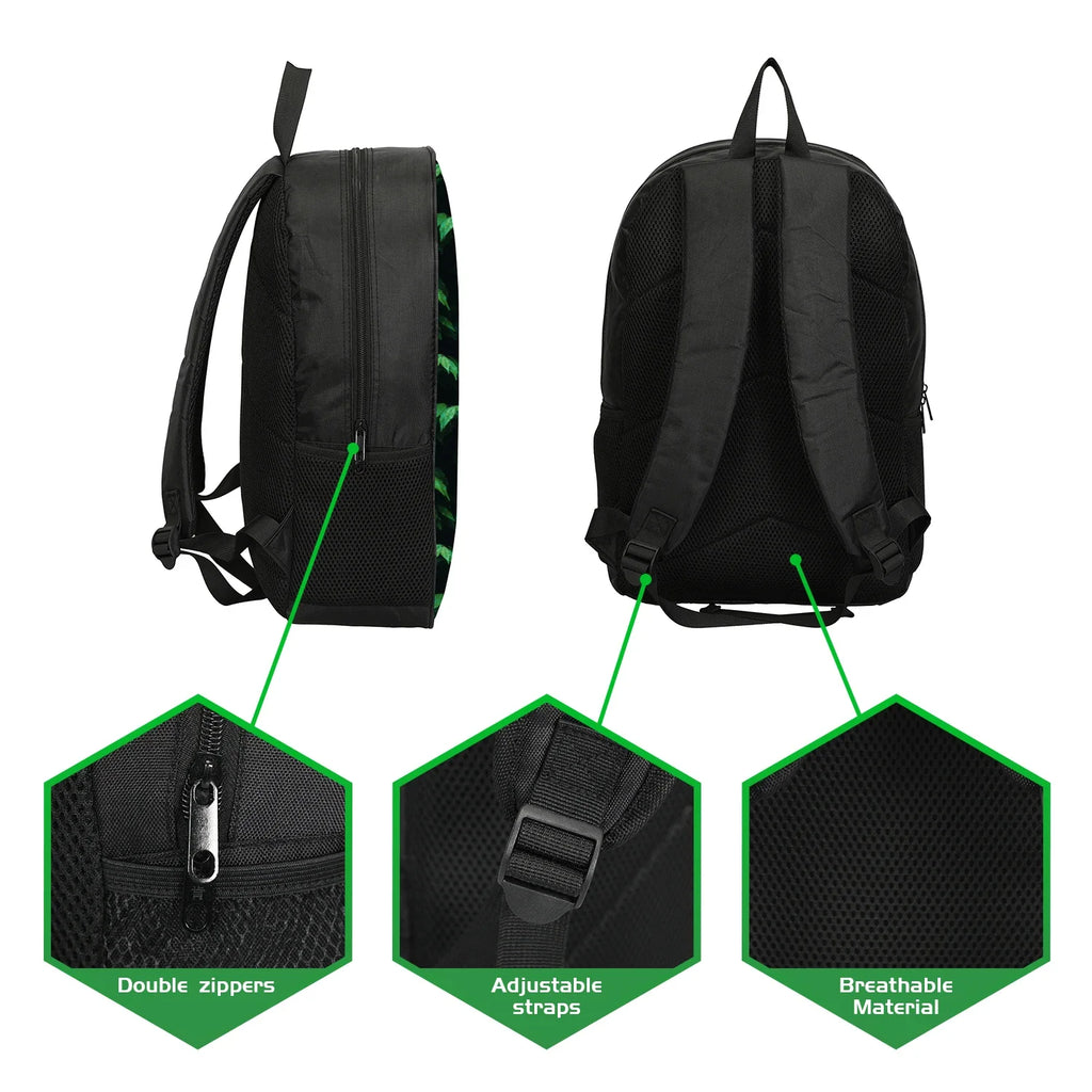 Backpack L-Lamin Yamal for Child Light Weight Child Knapsack Rucksack Best Gift Football Star School Large Capacity Backpack