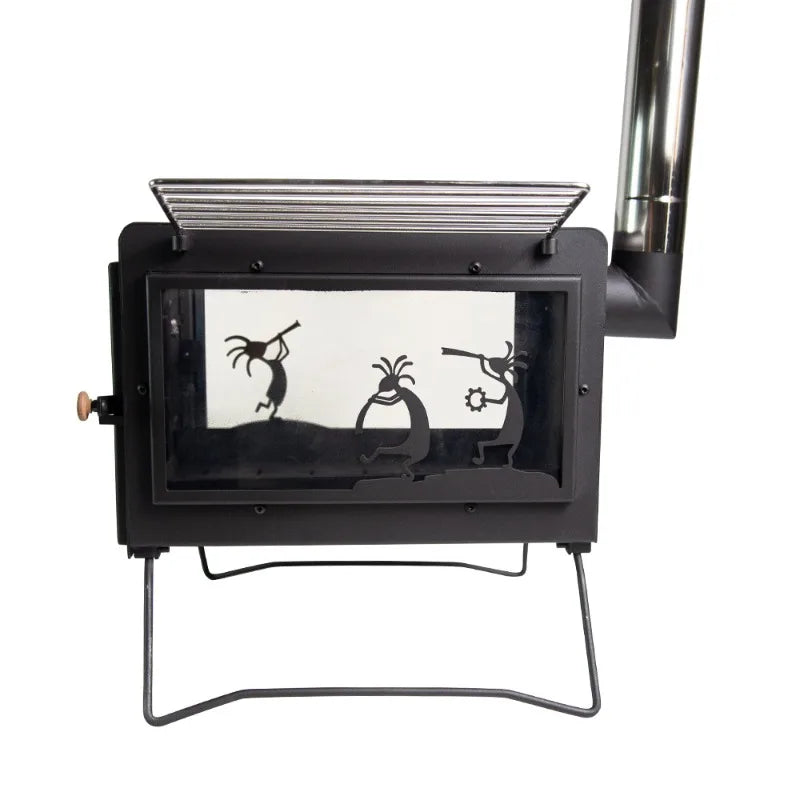 Tent Stove Camping Firewood Household Outdoor Water Firewood Gas Tank Cassette Heating Tea