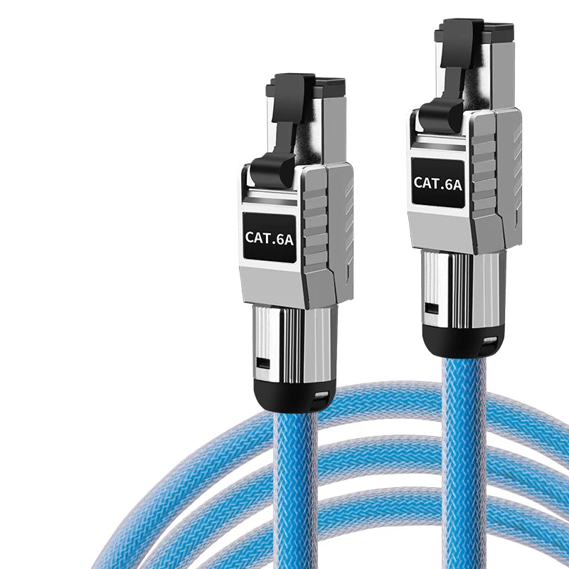 Super Speed RJ45 Network Cable Cat8 Cat7 Cat6A Ethernet Cable 40Gbps 2000MHz Laptop Internet LAN Cable for PS4 Wifi Router
