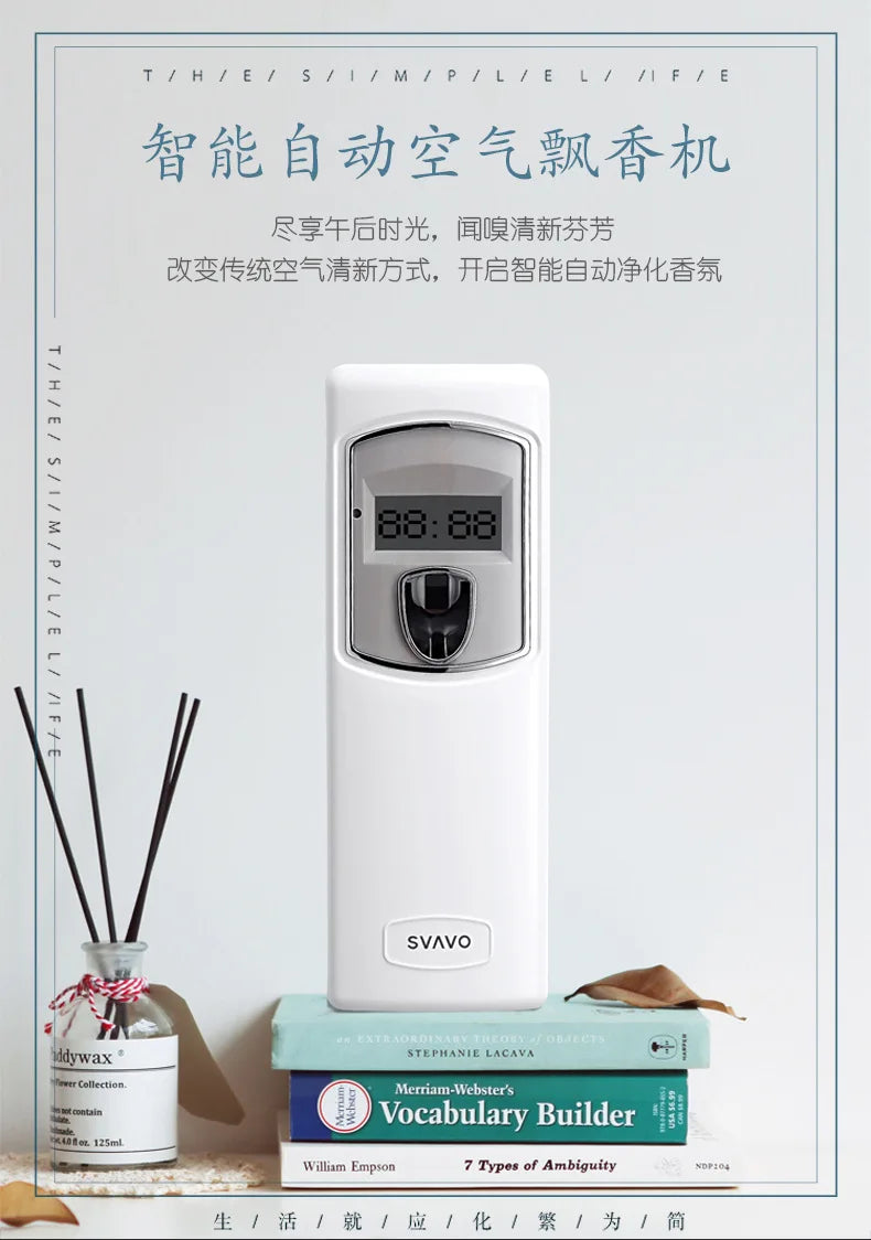 For Ruiwo Wall Mounted Aromatherapy Diffuser Remote Control Home Hotel Air Fragrance Machine Scent Dispenser Essential Oil