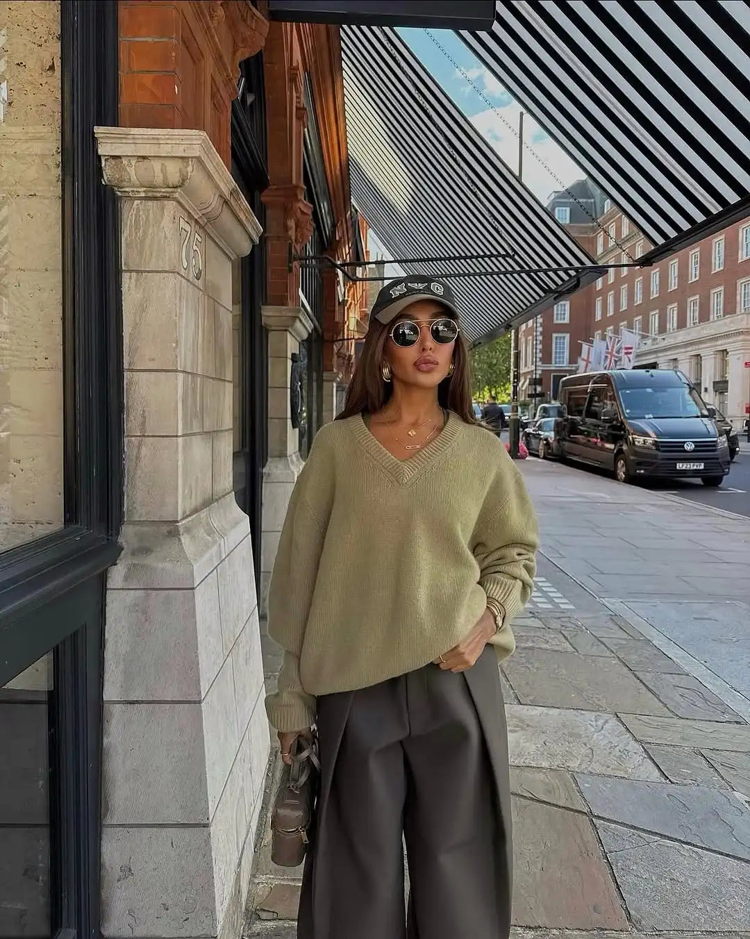 Casual Solid Pleated Loose Long Pants Women Fashion High Waist Straight Wide Leg Trousers 2026 Lady Spring Autumn Commute Wear