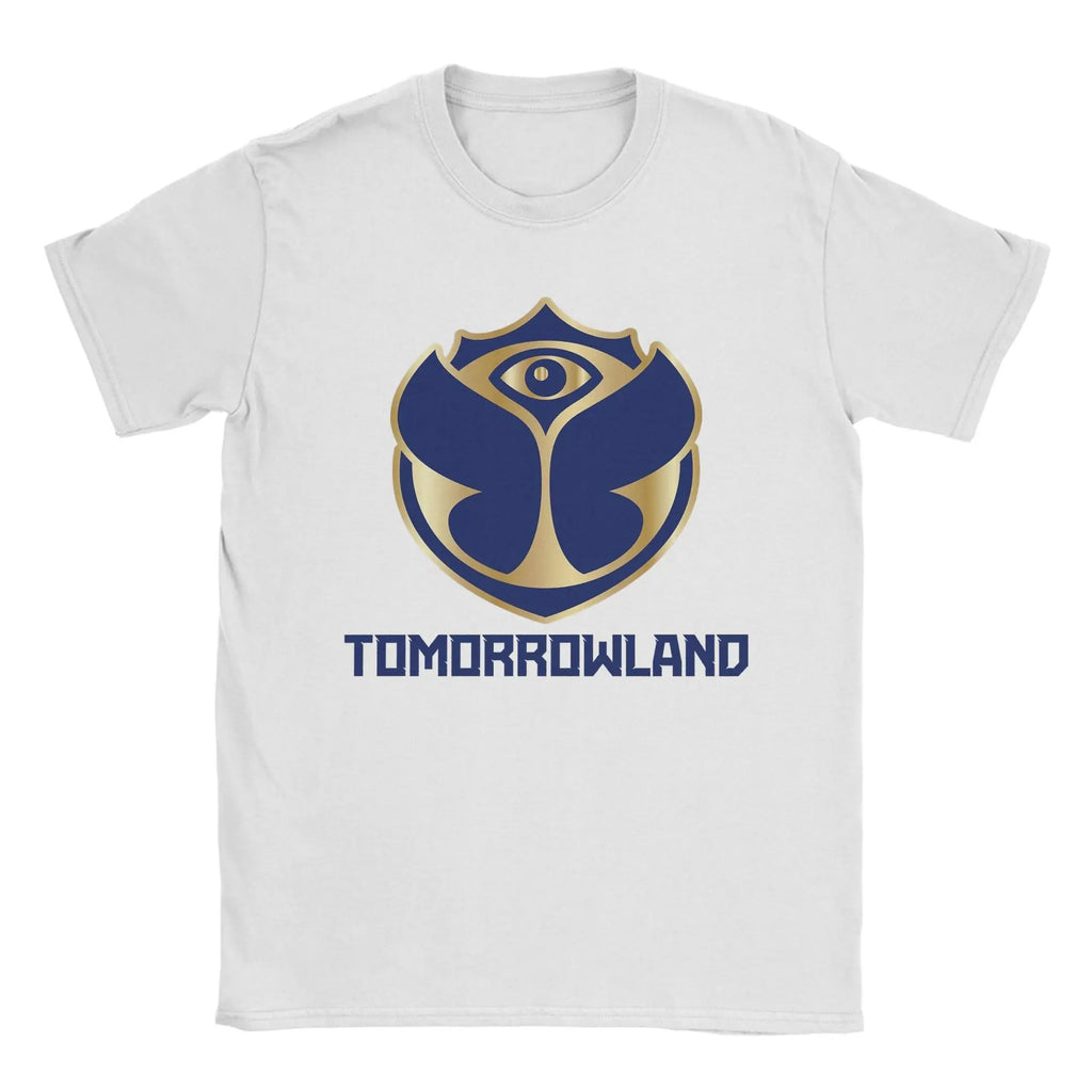 Tomorrowland Belgium 2025 Festival Trip Magical Futuristic Festival T Shirt Beach T Shirts Man Cotton Tees Short Sleeves Tshirt