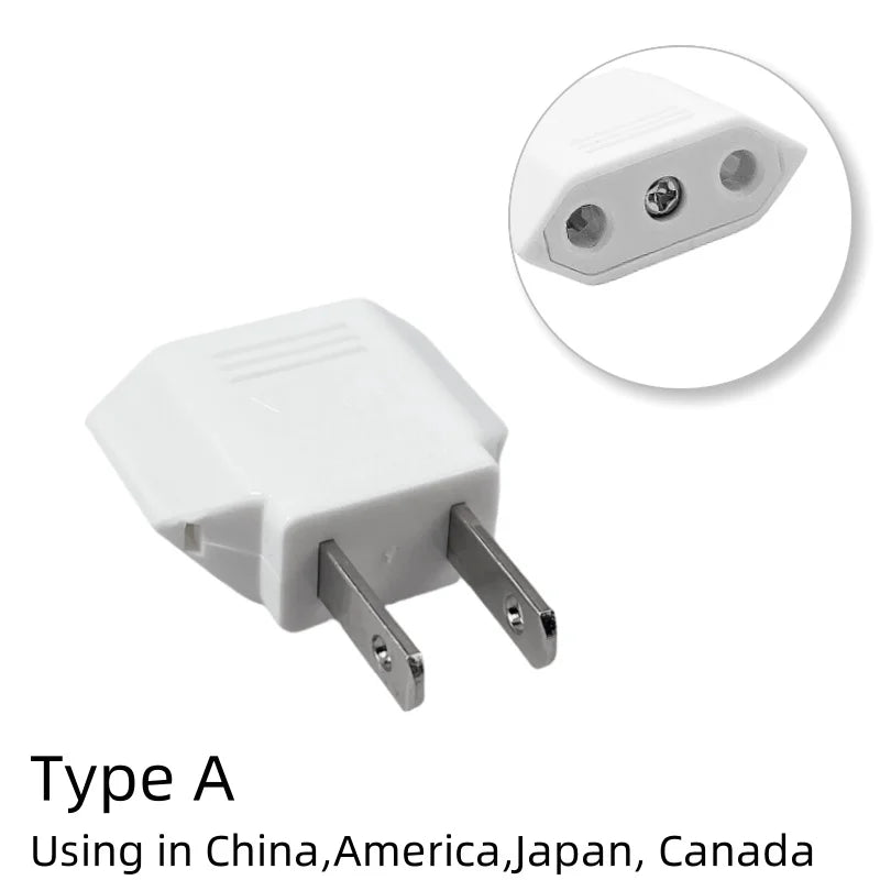 US Travel Electrical Socket EU To US Power Adapter American European Australia US AU EU Euro AC Plug Converter Outlet Socket
