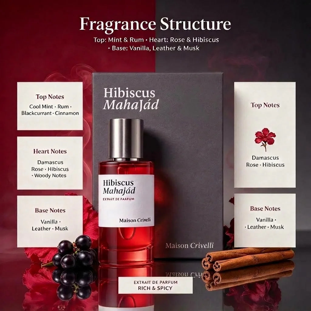 Oud Maracujá God Safien Hibiscus Mahajad Maison Crivelli Eau De Parfum Long Lasting Unisex Fragrance Spray For Men Women