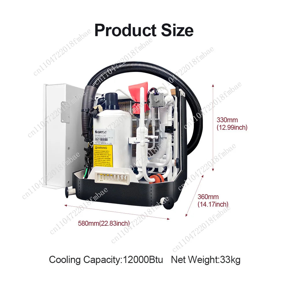 Marine Air Conditioners for Boat Multi Function Best Sale 16000Btu Yacht Air Conditioning Water Cooled Chiller