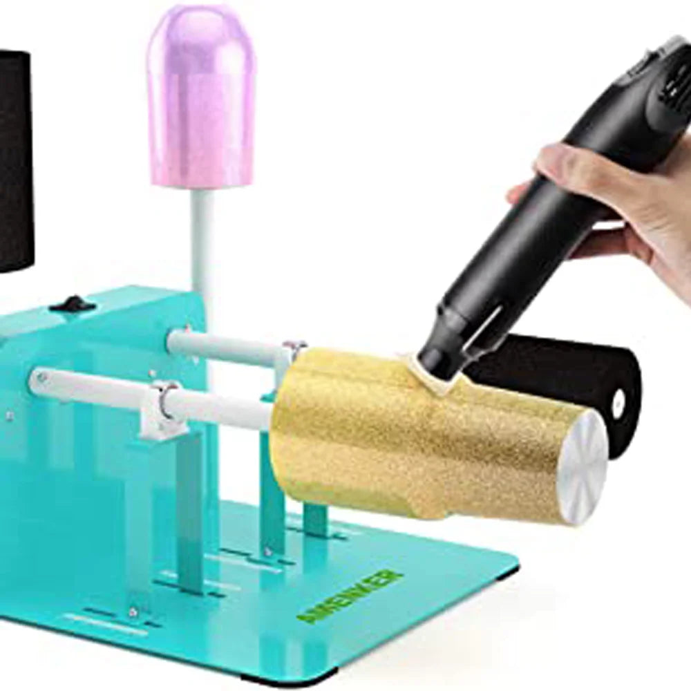 300W Hot Air Gun Portable Mini Heater for DIY Craft Embossing Shrink Wrapping PVC Multi Function Handheld Electrical Heat Tool