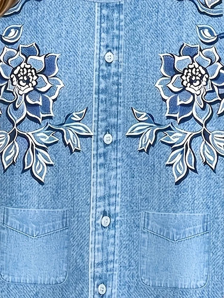 Women's Off-Shoulder Dress, Floral Embroidery, Sleeveless, Casual Spring & Summer Wear