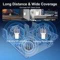 WONLINK 1200Mbps WiFi Repeater Long Range 5Ghz De Sinal Wifi Extenders Amplifier Signal Booster Antenna Repeator UK Plug Repetid