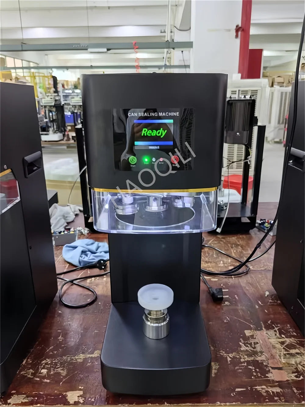 Fully Automatic Can Sealing Machine Commercial Plastic Can Capping  Aluminum Cap Milk Tea Shop Cup  Sealing Machine