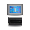 Collecting hot water engineering, heating control system touch screen + PLC intelligent thermostat sensor