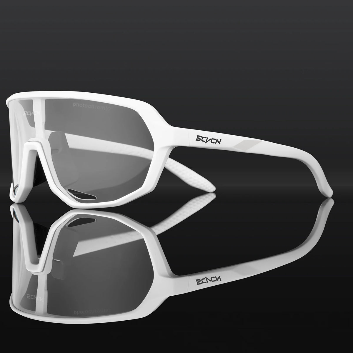 SCVCN Photochromic Cycling Sunglasses Cycling Glasses UV400 Bicycle Eyewear Sports MTB Outdoor Bike Goggles Sunglasses Eyepieces