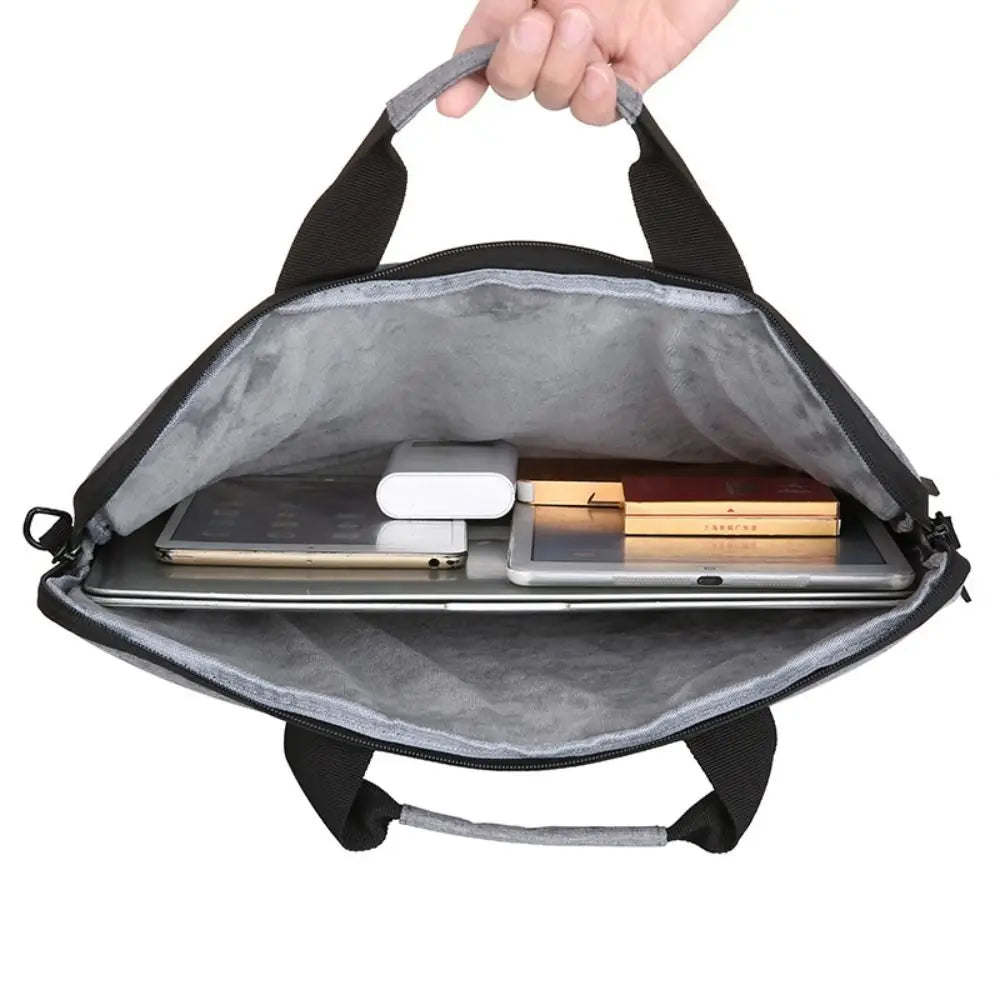 Universal Shockproof Laptop Sleeve Case Ultra Thin Large Capacity Laptop Handbag Fashion Business Notebook Cover