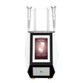 Professional Cryoskin Slimming Machine 2 Round Heads 2 Freezing Plates Skin Tightening Cellulite Removal Device