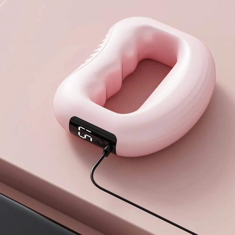 Ergonomic Electric Fascia Massage Ring 5 Adjustable Speed Fat Burning Electric Body Slimming Machine Compact Size with Belt
