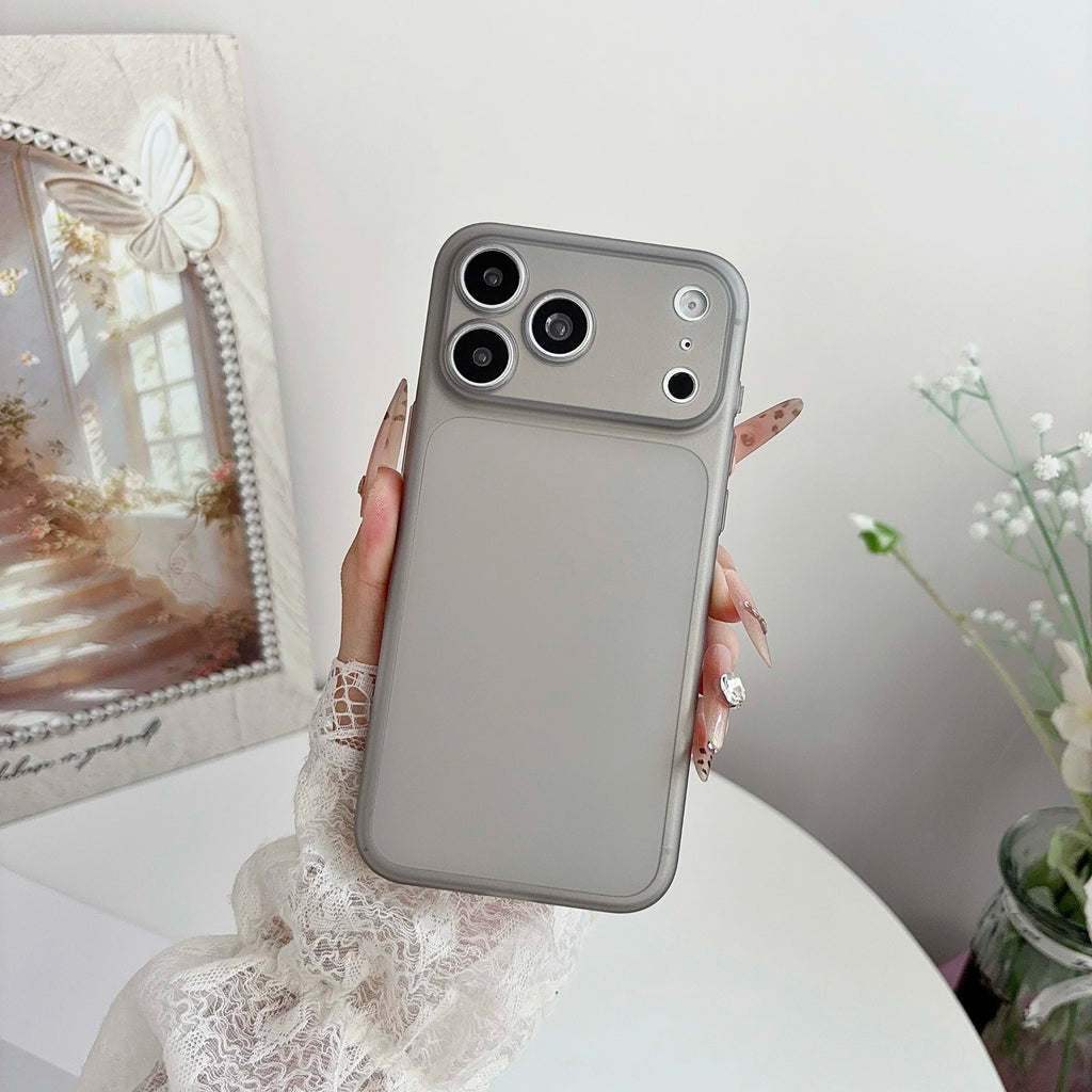 Luxury Slim Translucent Case For iPhone 17 Air 16 15 14 13 12 Pro Max Plus Camera Protect Shockproof Matte Clear TPU Soft Cover