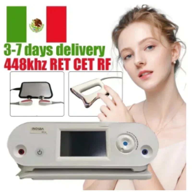 Indiba 448KHz CET RET INDIBA Tecar Physical Therapy Physiotherapy Diathermy Pain Management Machine