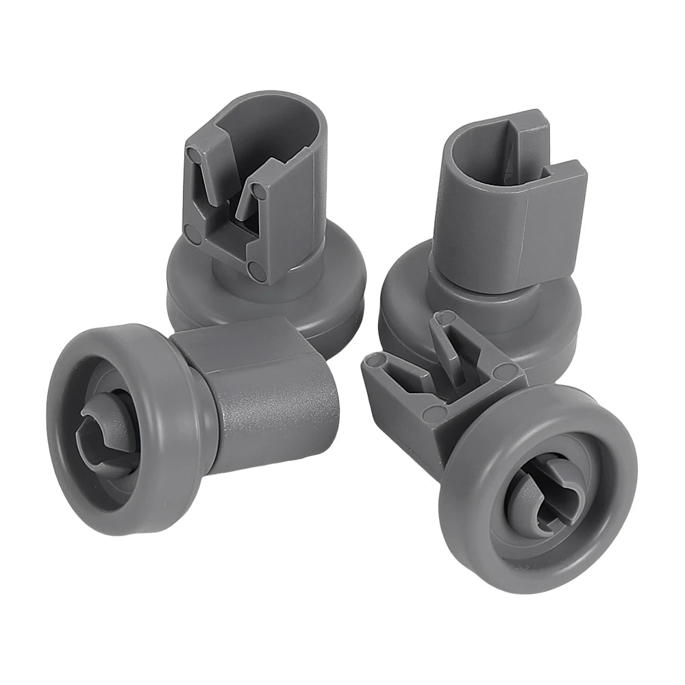 4-Pack Dishwasher Upper Basket Replacement Wheels
