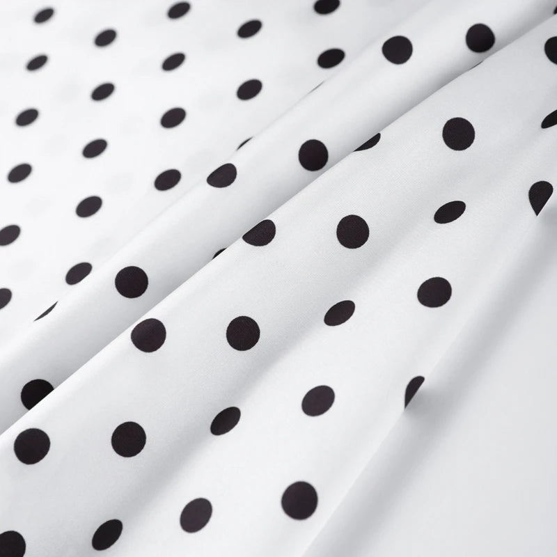 Polka Dots Print Halter Lace-up Dress Women's Sexy Backless Sleeveless Mini Dresses 2026 Spring New Female Fashion Street Robes