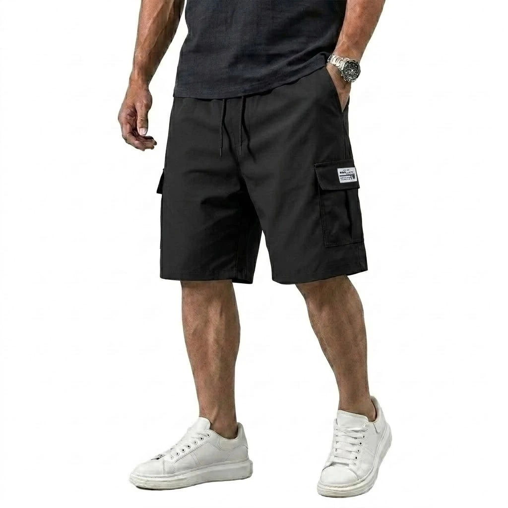 Multi-Pocket Cargo Short Pants Summer Knee Pants Jogging Gym Man Casual Work Short Man Beach Tactical Shorts Baggy Pants Men