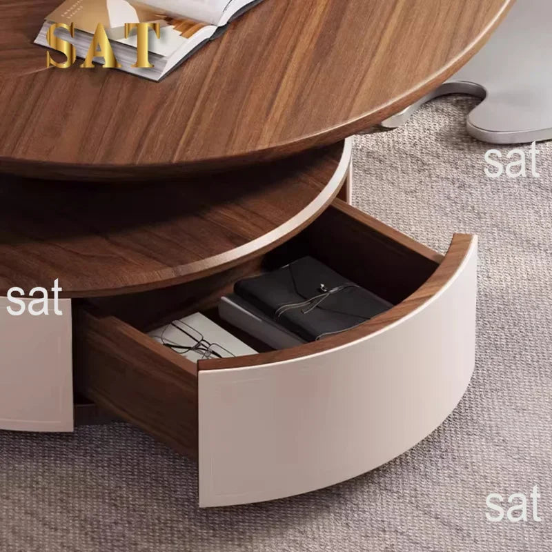 ！@Living Room Furniture Set Wooden Modern Nesting China Small Oval Shape Side Tea Table Design Leaf Shaped Coffee Table
