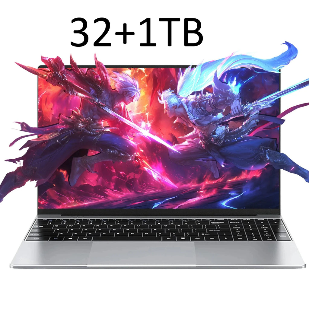 15.6' Intel Core I9 10980HK Windows 11 Pro Laptop Computer 32GB RAM 512GB 1TB 2TB SSD Portable Notebook PC Office Study Laptops