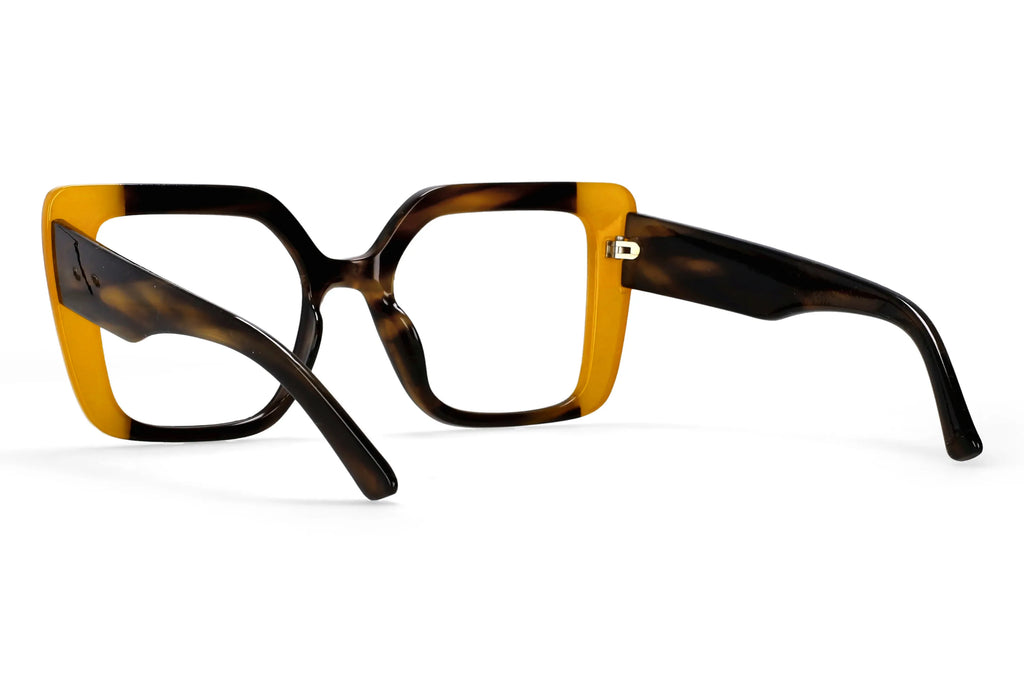 R56982 Colorful Large Size Reading Glasses Lady Trend Splicing Color Presbyopic Eyeglass Universal Prescription Spectacles Frame