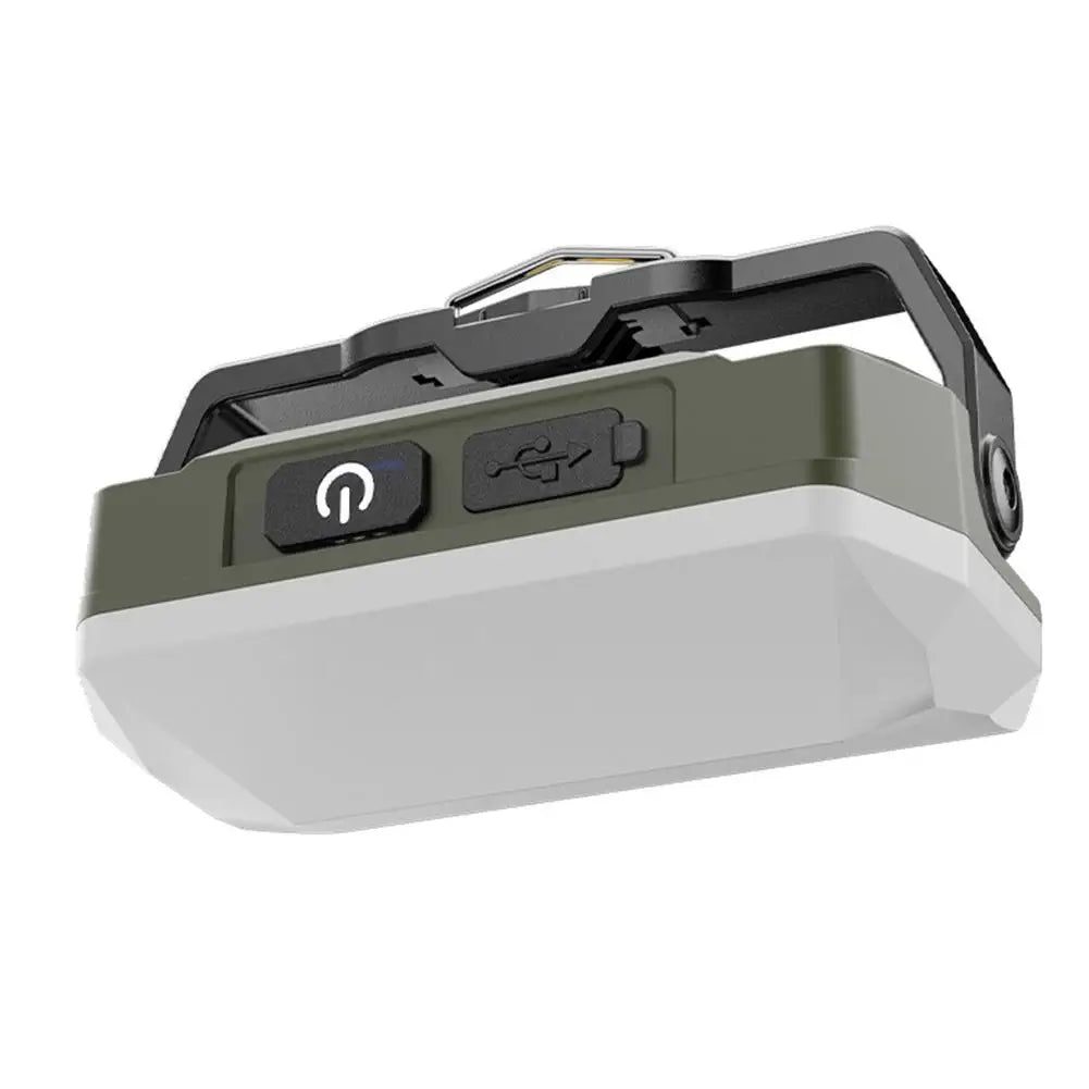 Camping Lights LED Rechargeable Magnetic Spotlight Adjustable Bright Camping Flashlight For Hiking Fishing Tent Outdoor Power