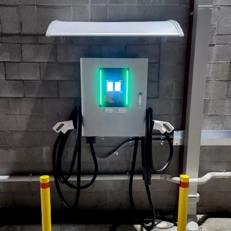 Portable EV Charger Type 2 Electric Car Charging Cable Adjustable Amperage Smart EVSE Equipment