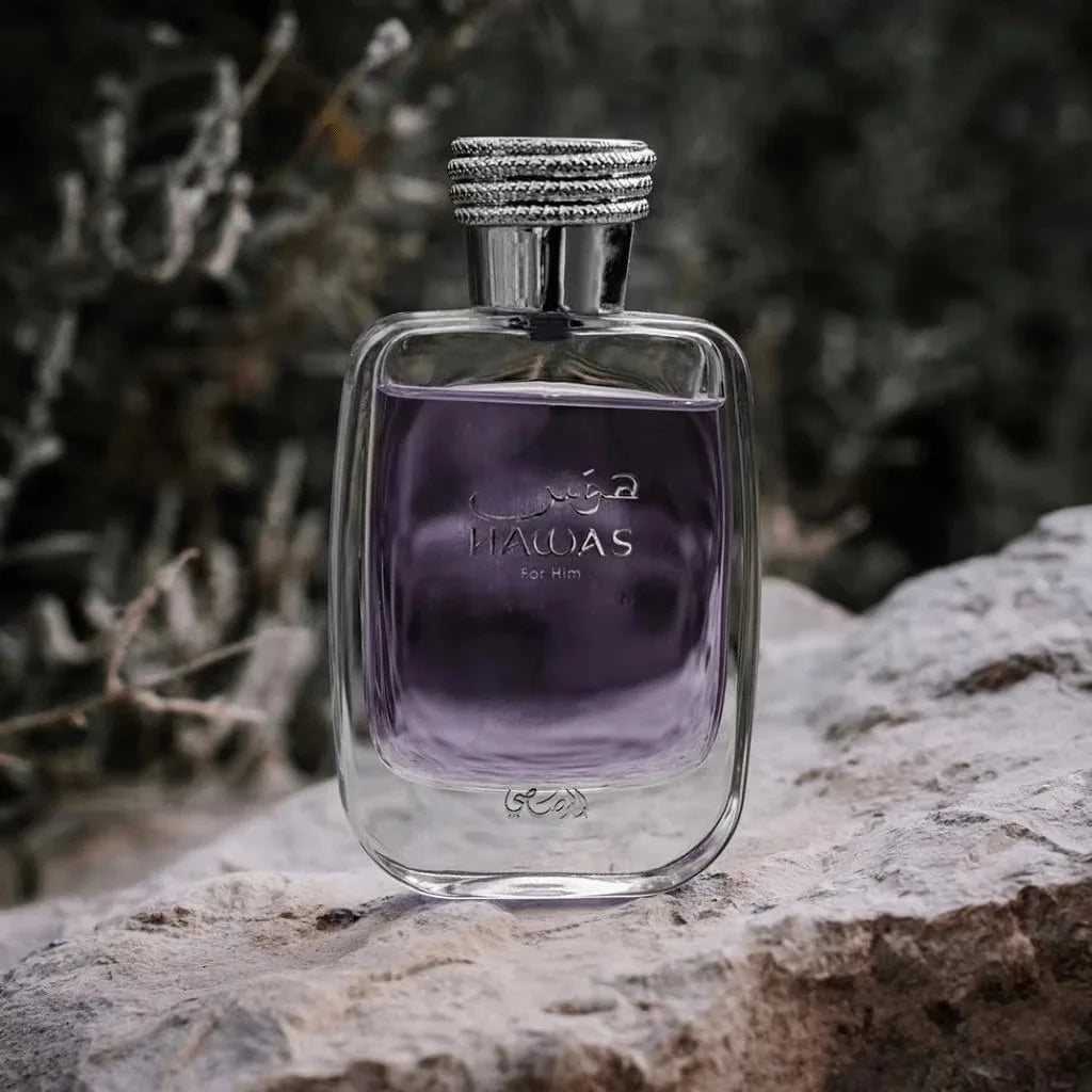 Hawas for Men Eau De Parfum Spray 3.33 Ounce Fragrance