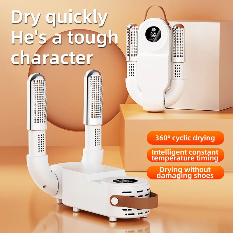 Foldable Shoe Dryer Household Constant Temperature Boot Dryer Fast Drying Shoe Heater Sterilization Deodorization Footwear Dryer - Beauty