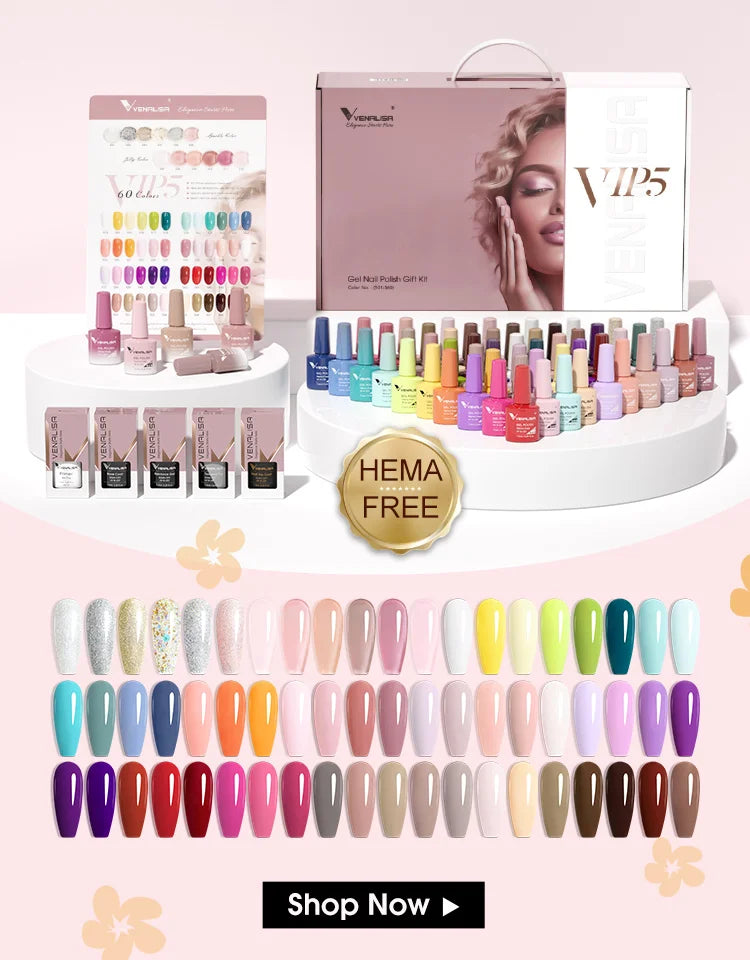 Venalisa TPO Free Earth Brown Autumn Color Collection Nail Gel Polish Soak Off UV LED Gel Varnish Gorgeous Gel Nail Manicure