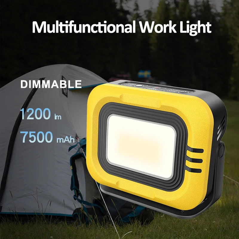 Outdoor camping lights large area lighting portable emergency lights picnic long-lasting magnetic work lights