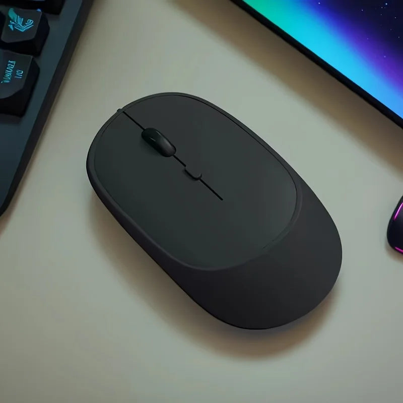 Wireless Mouse Bluetooth-Compatible Mouse Ergonomic 1200DPI Mouse For MacBook Tablet Laptops Computer PC iPad 2.4Ghz Gaming Mice