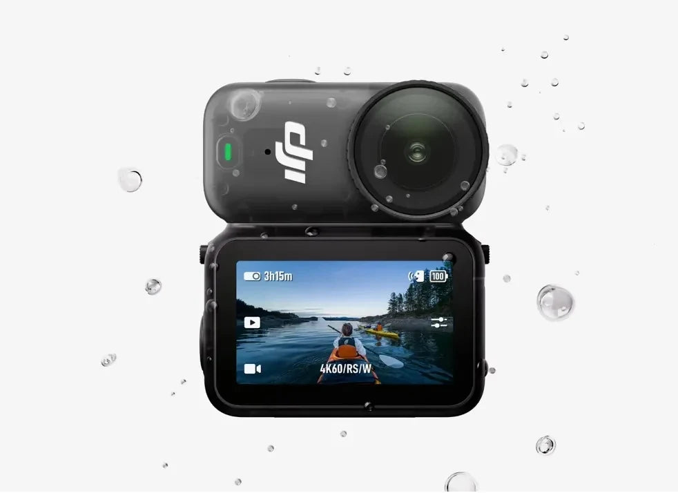 DJI Osmo Nano Standard Combo (64GB) 1/1.3" Sensor 4K/60fps &143° Wide FOV Dual DJI Microphones Direct Connection