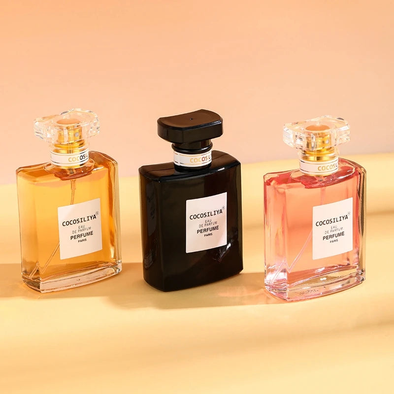 3PCS Women’s Perfume Set 50ml×3 Long Lasting Fragrance for Confident Free-Spirited Women with Floral Spicy and Woody Elegance