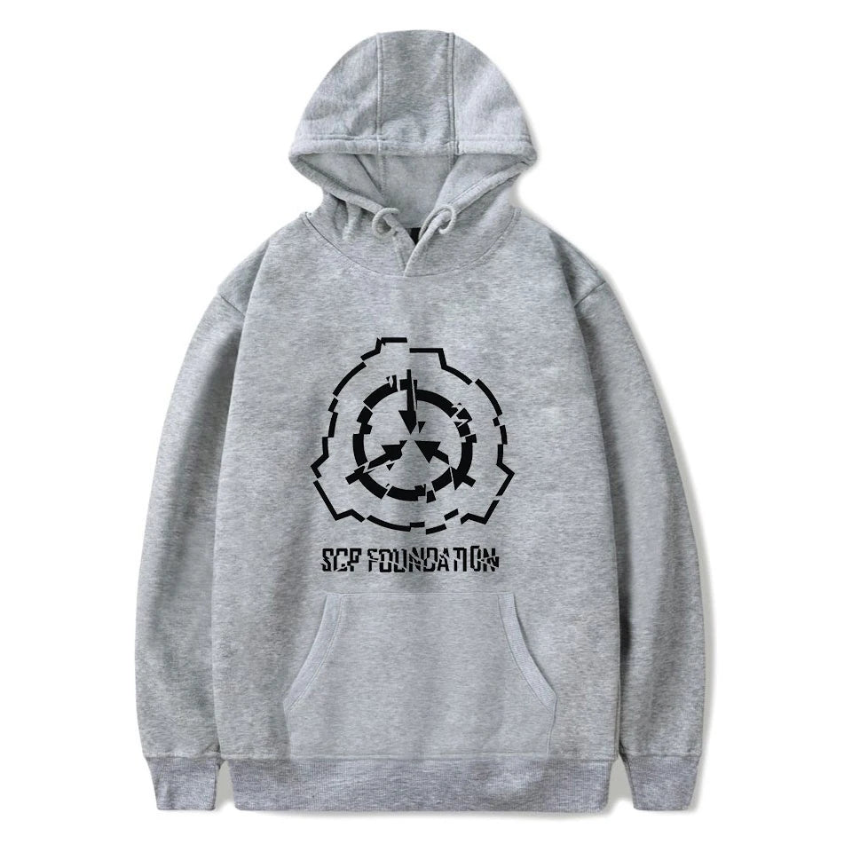 Scp Foundation Hoodie 2025 New Autumn Winter Fashion Men Women Soft Warm Casual Sweatshirt Black Comfortable streetwear