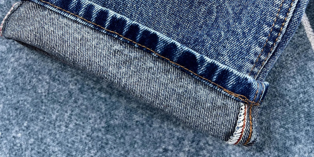 14oz Heavy loose straight jeans men's autumn American casual Japanese trousers