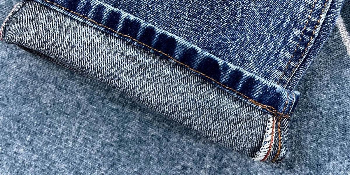 14oz Heavy loose straight jeans men's autumn American casual Japanese trousers