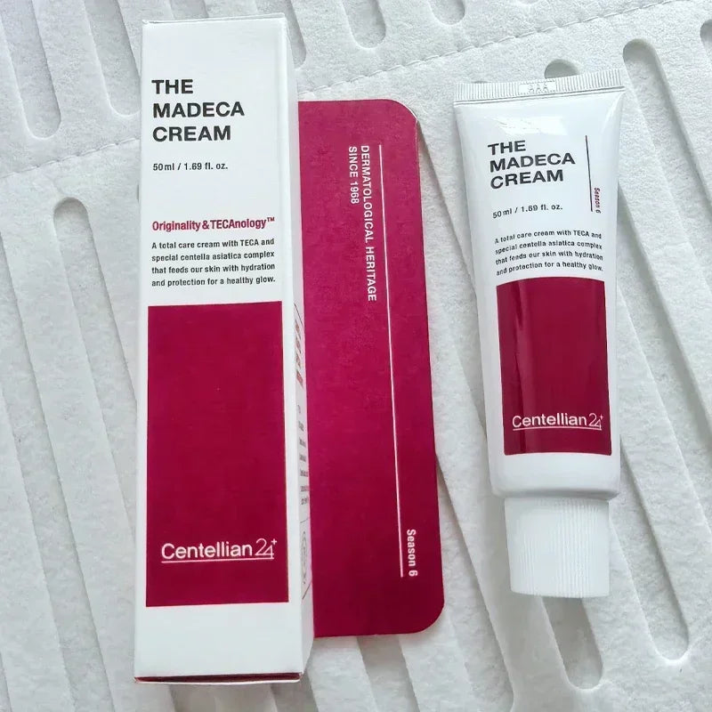 Hot Skincare Product Madeca PDRN Collagen Firming Essence Glowing Eye Patch Time Reverse Tight Lifting Hydration Face Cream 50ml