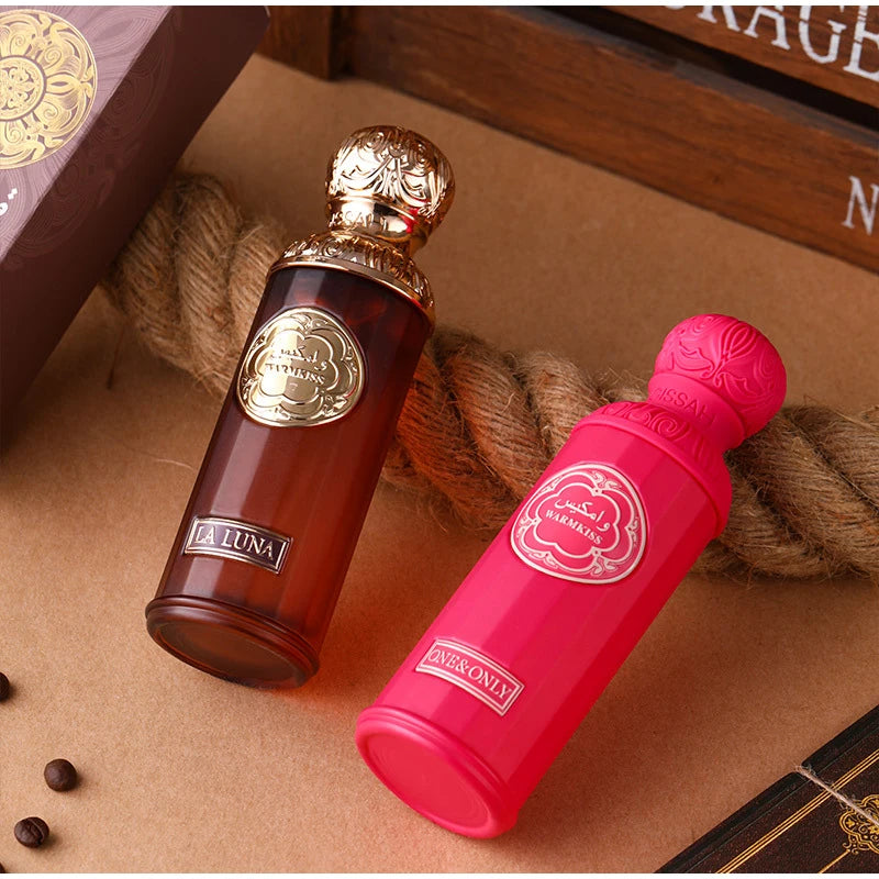 Luxury Arab Long Lasting Perfume Spray,Women Oriental Woody Floral Fruity Scent,Musk/Jasmine Fragrance,Men Date Eau De Toilette