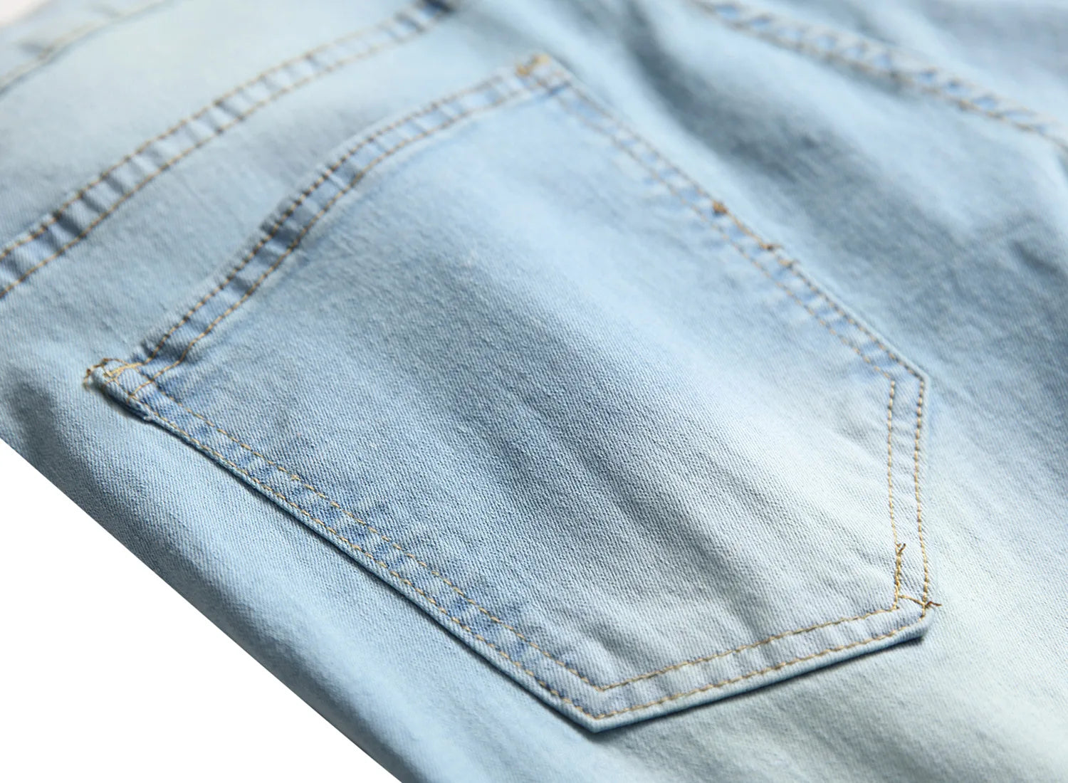 2026 New Denim Shorts for Men Fashion Casual Stretch Straight Short Jeans Men Summer Trend Holes Slim Fit Cowboy Short Trousers