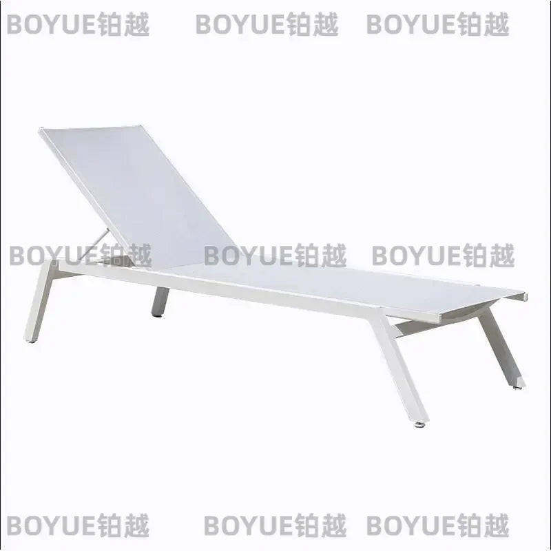 Waterproof Outdoor Lounger Sofa for Pool Hotel Terrace Balcony Leisure Garden Patio Furniture Creative Sunbed Chaise