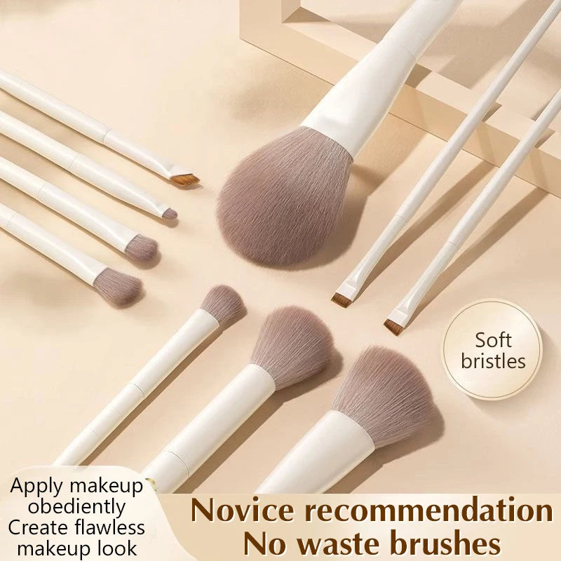 5/7/10/12PCs Makeup Brushes With Foundation Blush Eyeshadow Contour Powder Brush, Make Up Brushes Kit,Professional Makeup Brush