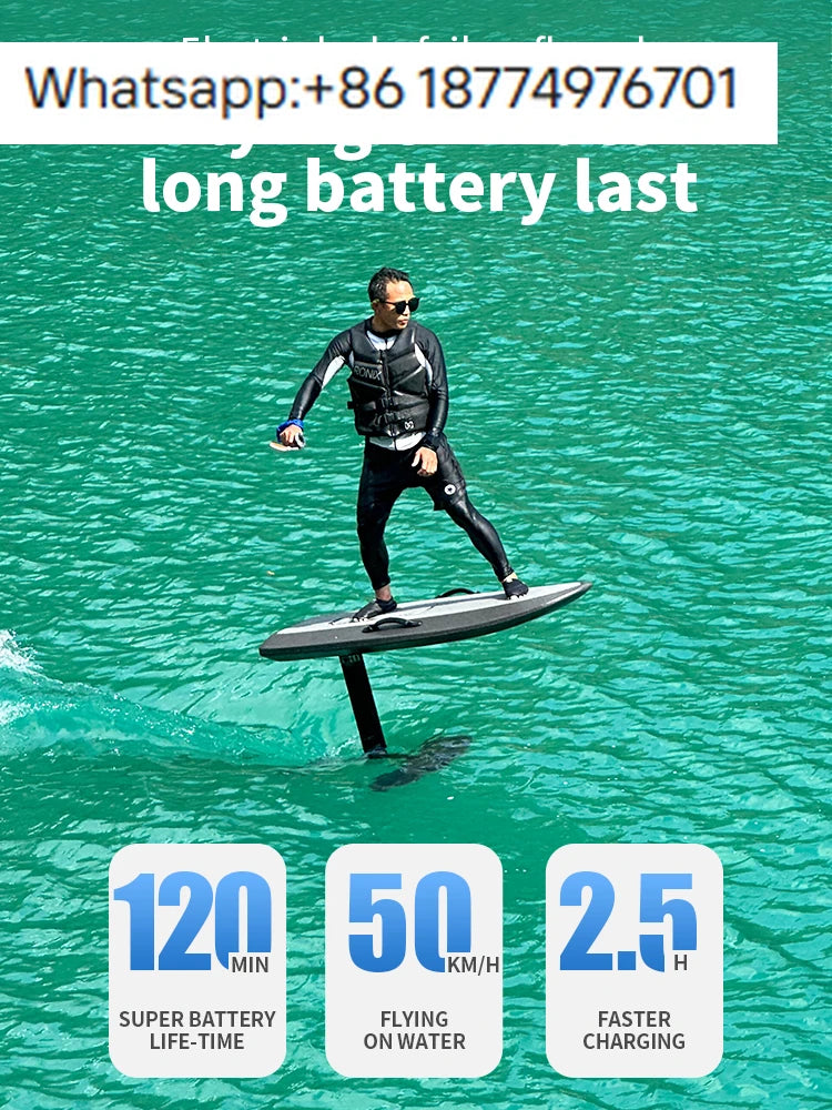 Electric Hydrofoil Surfboard Long Range Kite Surfing Power Surfboard Water Sports