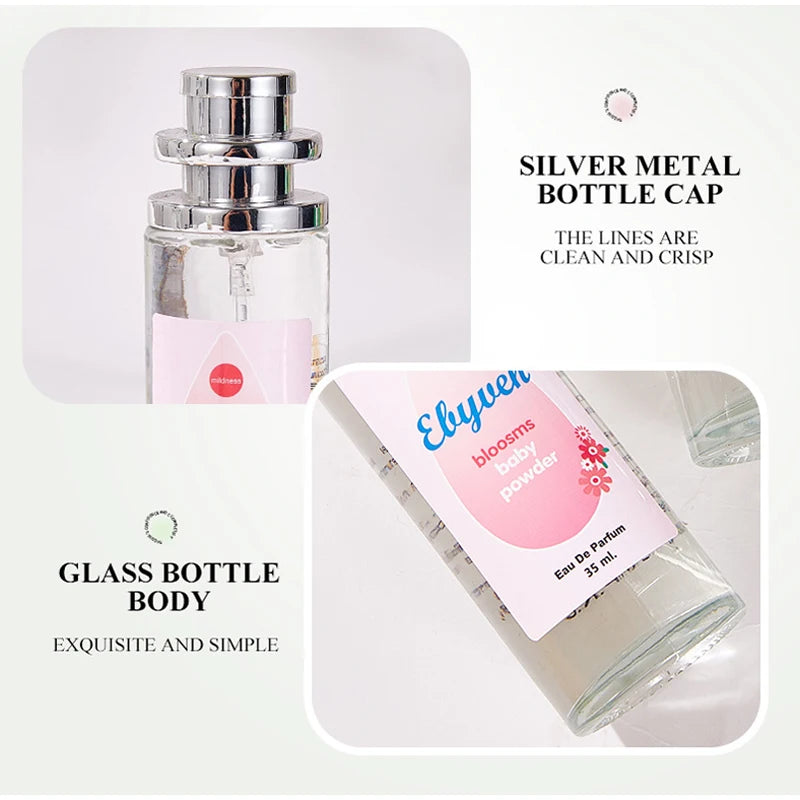 Floral Unisex Fragrance High-end Baby Milk Scented Pagoda-shaped Eau De Toilette Fresh Vanilla Lavender Deodorizing Body Spray