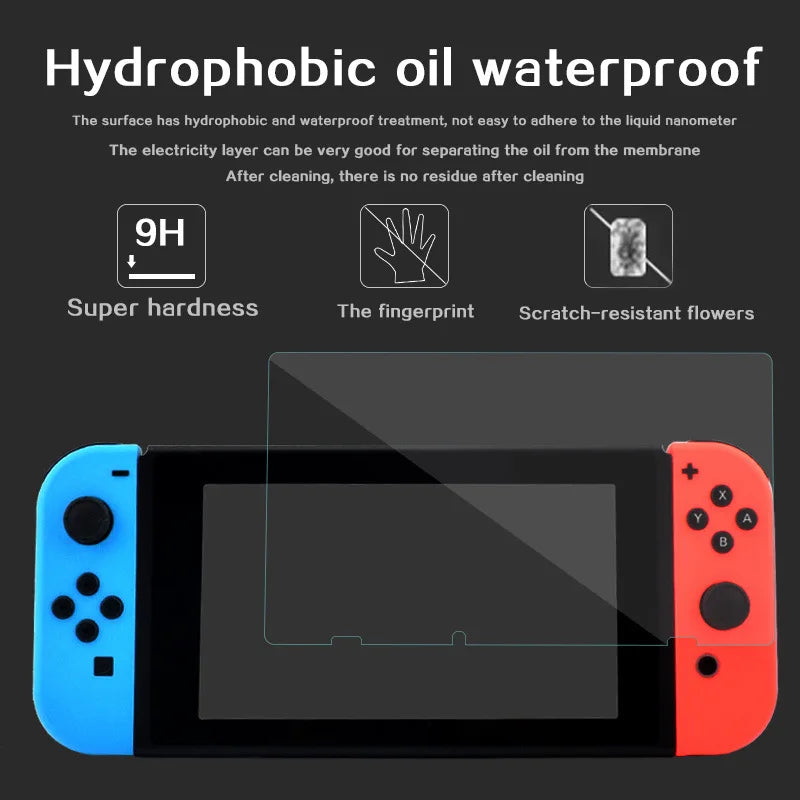 New Protective Tempered Glass For Nintend Switch Lite Screen Protector Film For Nintendos Switch NS OLED Glass Accessories