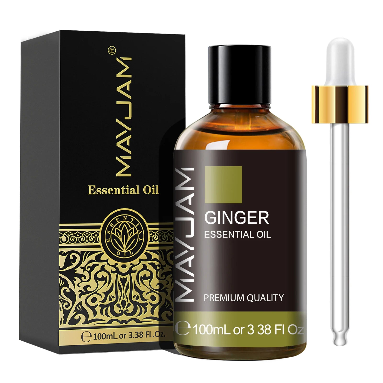 MAYJAM 100ML Essential Oils For Humidifier Diffuser Lavender Sandalwood Sweet Orange Tea tree Camphor Vetiver Aromatic Oil
