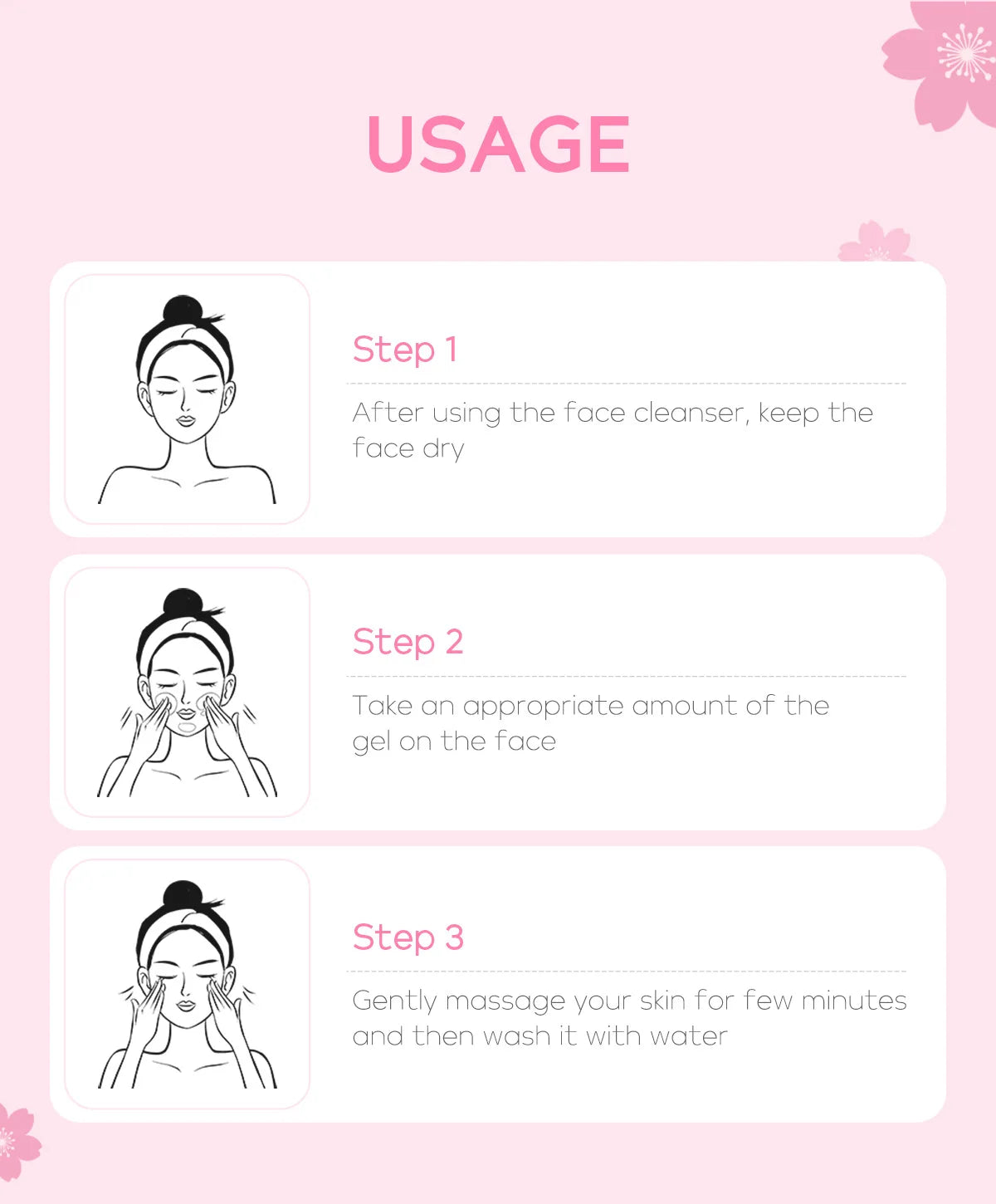 Cherry Blossom Exfoliating Gel Deep Cleaning Moisturizing Tender Face Body Cleansing Repair Facial Scrub Skin Care Products 60g