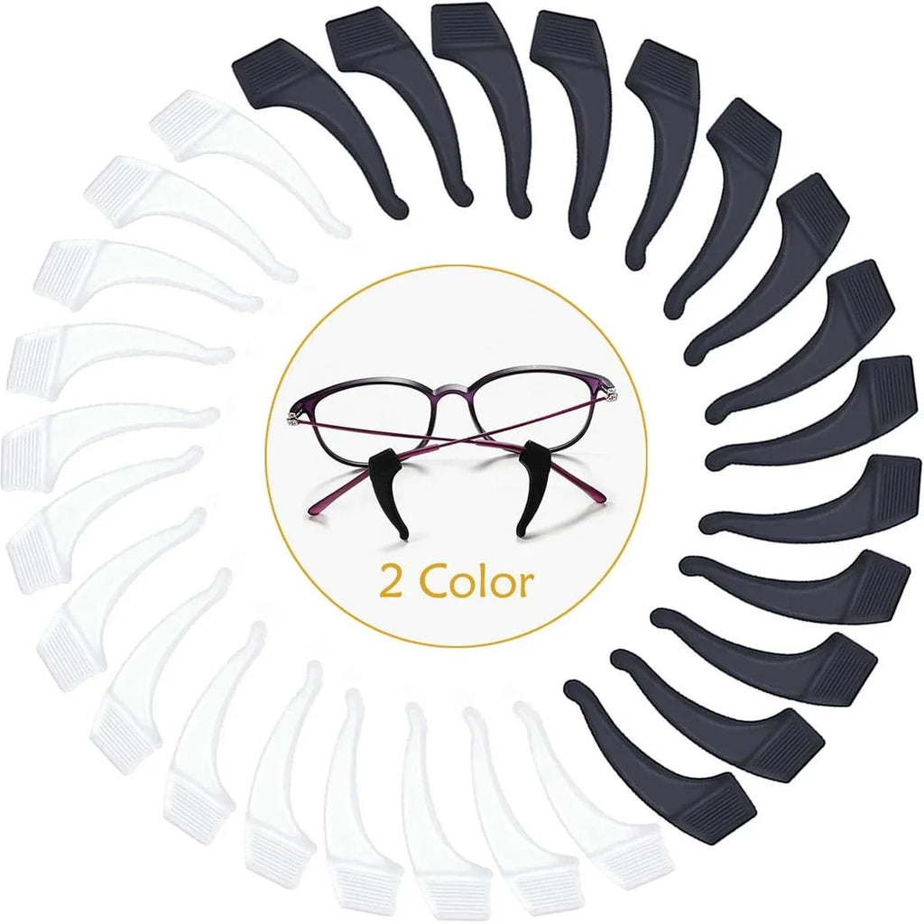 Silicone Ear Hook Anti-slip Glasses Leg Ear Sleeve Bracket Fastener Sunglasses Accessories Grip Anti-fall Eyewear Holder